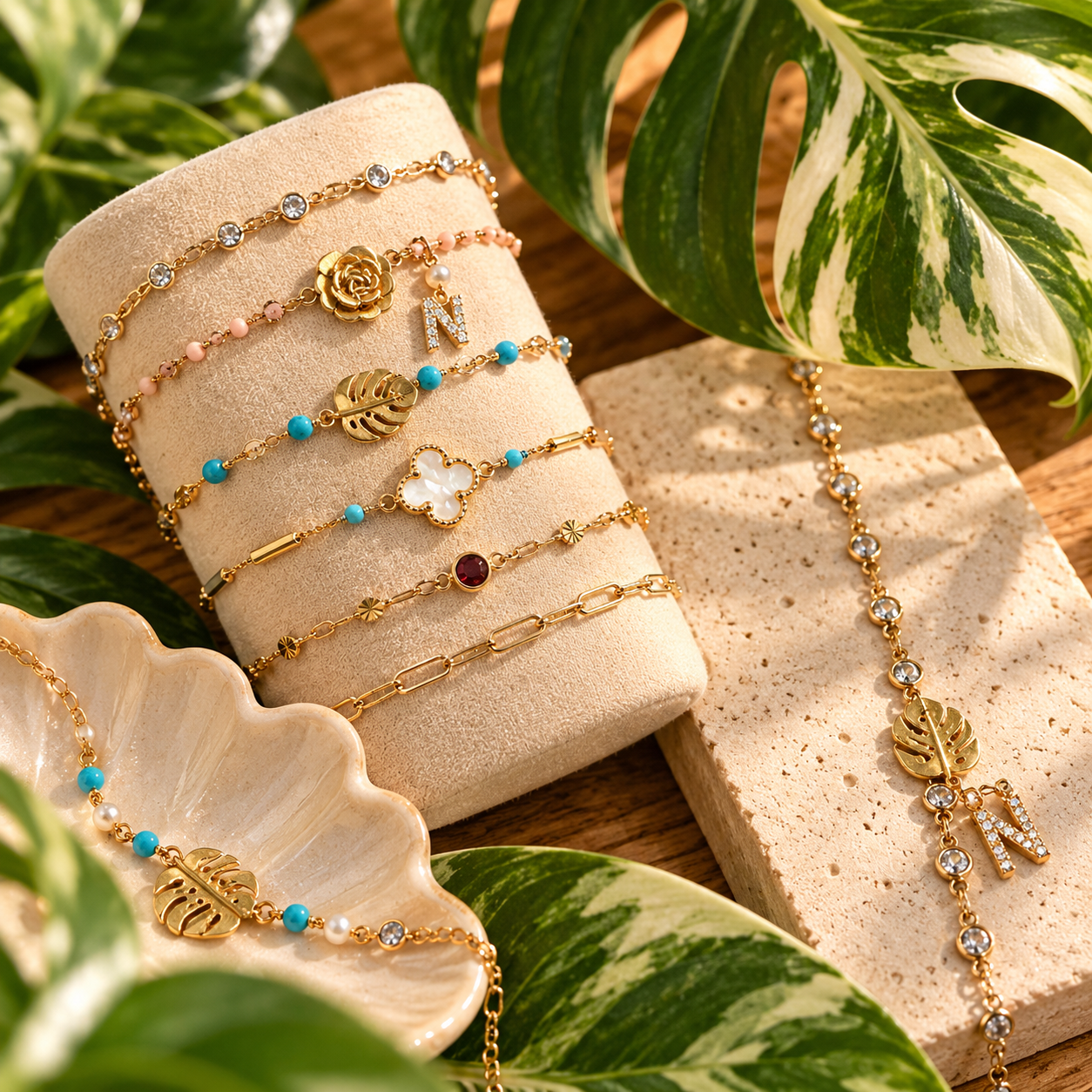 Plant Lover Jewelry | Handmade Botanical Jewelry – All Plants Variegated