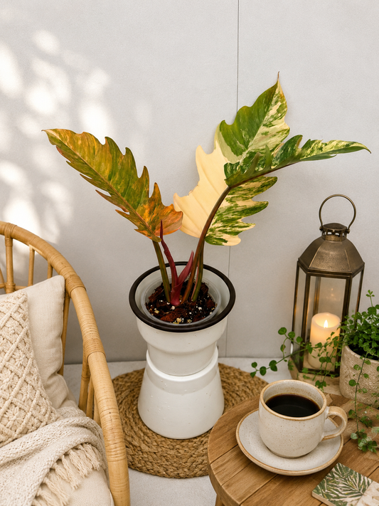 Philodendron Caramel Marble Variegated